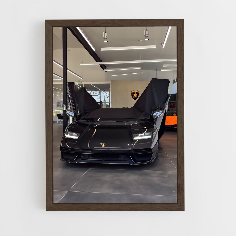 Poster Countach lpi – affiche Lamborghini (vue 5)
